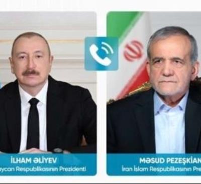 İlham Əliyev Məsud Pezeşkiana zəng edib – Doğum günü təbriki və ikitərəfli əlaqələr müzakirə olunub